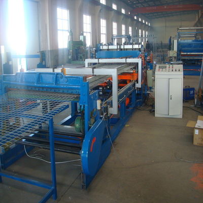 Geribbelde Rebar Netto Draad Mesh Manufacturing Machine, Roestvrije het Lassenmachine CNC van 220V