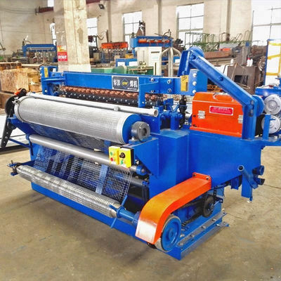Mild Koolstofstaalplc Broodje Mesh Welding Machine Dia 2.6mm Servomotor